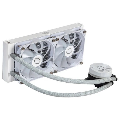 COOLER MASTER MASTERLIQUID 240L CORE ARGB - WATERCOOLING WHITE EDITION - INTEL ET AMD - 2 FAN 120 mm