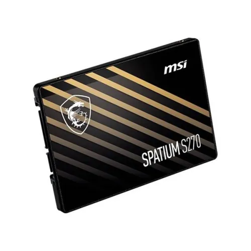 MSI SPATIUM S270 960GB - SSD SATA III 2.5" - 500 MB/s - 3D NAND - 500 TBW - BLACK