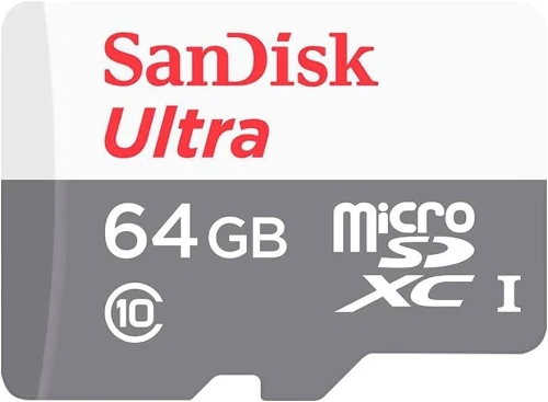 SanDisk Ultra MicroSDXC 64 GB Carte Mémoire HC Classe 10 UHS I Jusqu'a 100 Mb/S