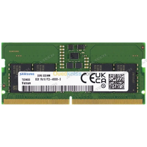 RAM SAMSUNG 8GB DDR4 - 3200 Mhz - SODIMM - LAPTOP - ULTRA PERFORMANCE - 1.1V - BLACK