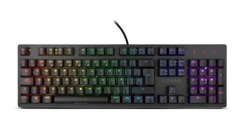 CLAVIER OZONE ALLIANCE - CLAVIER HYBRIDE MÉCANIQUE / MEMBRANE - RGB - AZERTY - ANTI-GHOSTING
