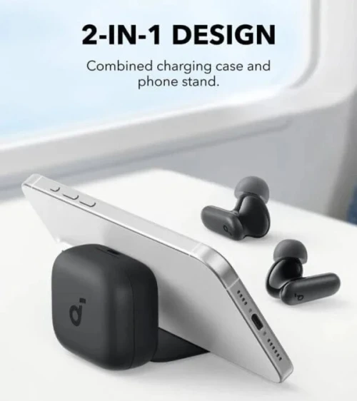 SOUNDCORE BY ANKER R50I - ECOUTEURS SANS FIL TWS - ANC - BLUETOOTH 5.3 - ETANCHE IPX5 - 10H - BLACK