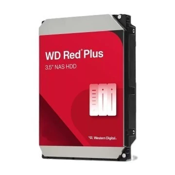 WD RED PLUS NAS WARE 10TB - DISQUE DUR HDD 3.5" - 7200 RPM - SATA 6 GB/S - 256MB CACHE - WD100EFGX