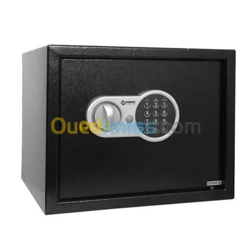 COFFRE FORT SE-S30EV - ACIER DURABLE - 40x32x32 cm - PANNEAU ÉLECTRONIQUE - SÉCURITÉ MAXIMALE -NOIR
