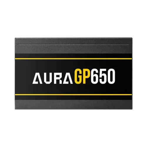 GAMDIAS AURA GP650 - ALIMENTATION 650W - ULTRA SILENCIEUSE - ATX STANDARD - HIGH EFFICIENCY - BLACK