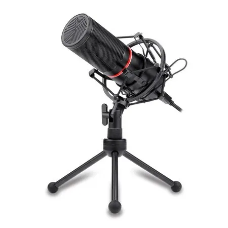 REDRAGON BLAZAR GM300 - MICROPHONE GAMING - LED STREAMING - 20 KHZ - USB - 1,7M - MÉTAL - NOIR