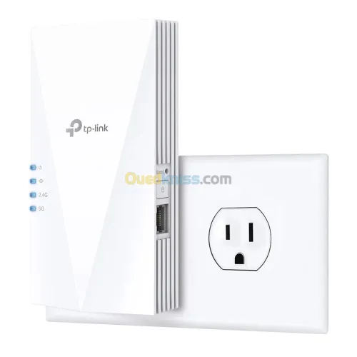 TP-LINK RE500X AX1500 - RÉPÉTEUR WIFI 6 - AX1500 MBPS - GIGABIT - 5GHZ - DUAL BAND - 1201 MBPS -