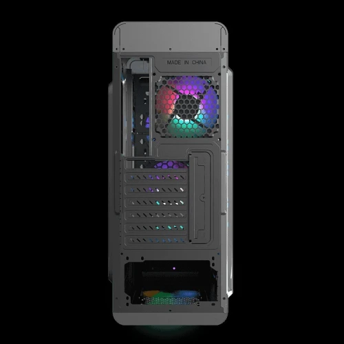 BOITIER GAMING GAMEMAX MOONLIGHT RAINBOW ATX RGB BLACK