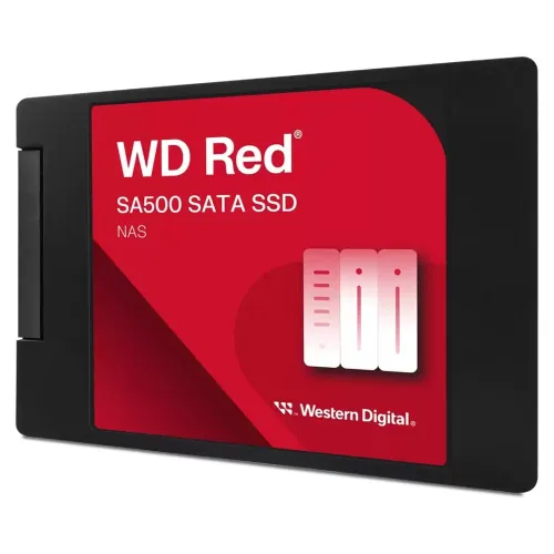 WESTERN DIGITAL RED SA500 - 1TO SSD SATA 2.5 - 6GB/S - 560MB/S - NAS 3D NAND - SYNOLOGY - BLACK