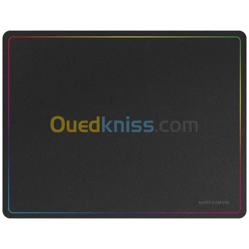 MARS GAMING MMP124 - TAPIS DE SOURIS GAMING - TEXTURÉ 36 x 26 cm - ANTIDERAPANT - BLACK