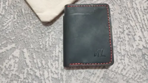 Porte-monnaie cuir Artigiano Leather / Neuf