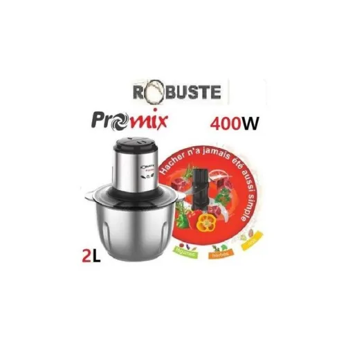 hachoir robuste daily 400 w 2 litres 