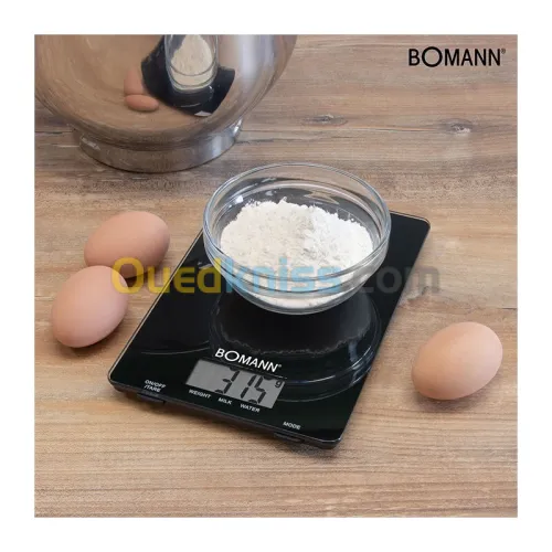Balance de cuisine Bomann KW 1515 CB Noir