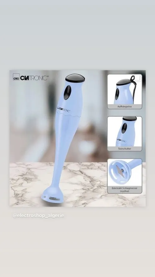 Bras mixeur CLATRONIC 180 W