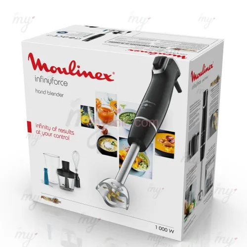 Bras Mixeur Plongeur Multifonction 4En1 1000W InfinyForce Powelix Moulinex DD944810