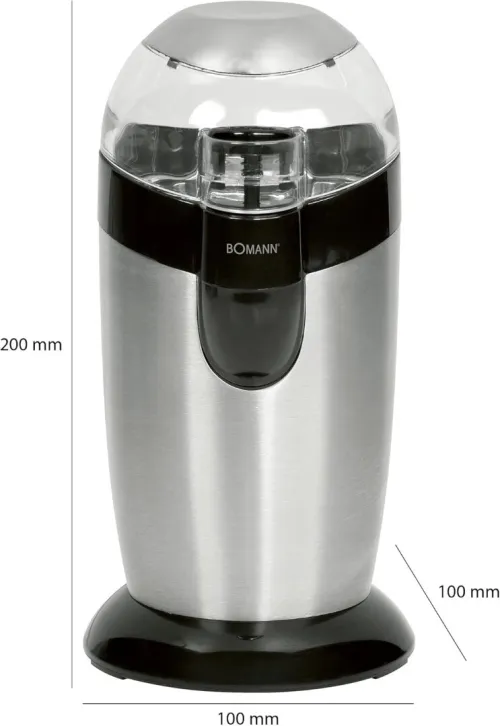Moulin à café Bomann 120 W blanc / inox 