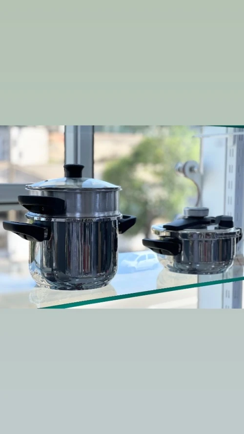 PROMO Sur la cocotte minute ELSEB 4 en 1 Inox 18/10 6 pièces 