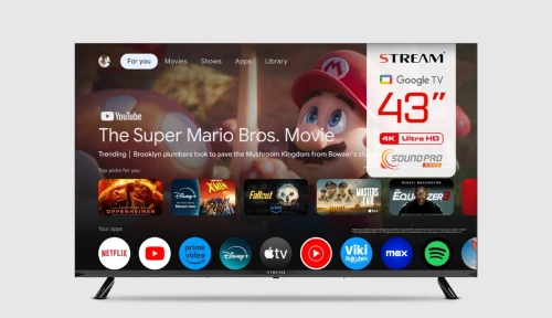 TV STREAM 32 / 40 / 43 Pouces GOOGLE TV FHD