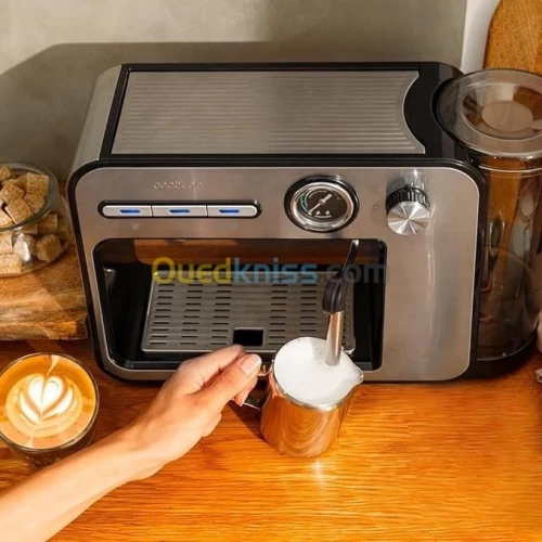 Cafétiere A Espresso Avec Porte-Filtre 1L 1450W Bergmann B2023