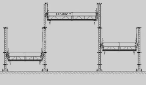 fourniture et installation une large gamme de nacelles et des treuils electrique 