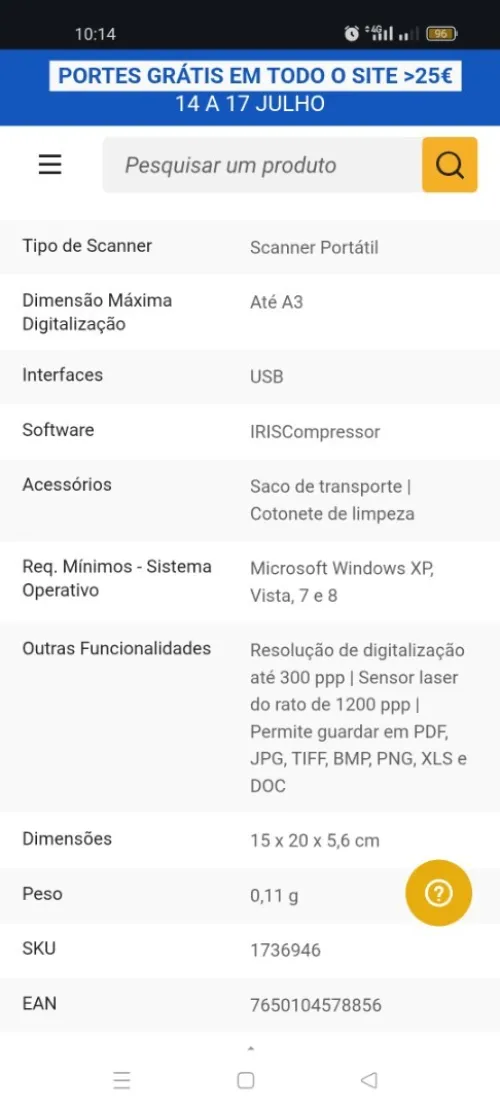 Souris-scanner
