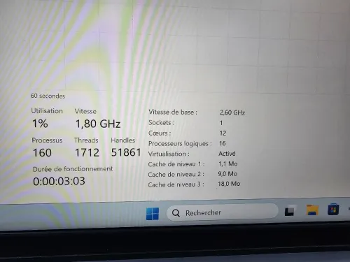 - VENDU - Lenovo Ideapad Pro 5 i5-13500H 32G/1T  (12 Cores, 16 Threads, 24 MB Cache) 