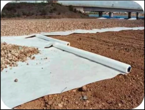 geotextile tissé ou non tissé Drainage séparation 
