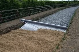 geotextile tissé ou non tissé Drainage séparation 