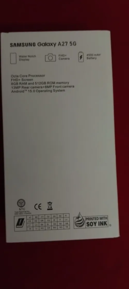 Samsung galaxy A27 5G 