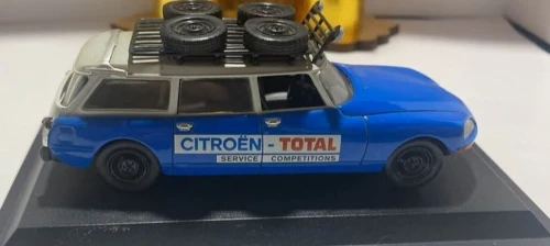 Miniature Citroen ID 21 Break assistance rallye 1970