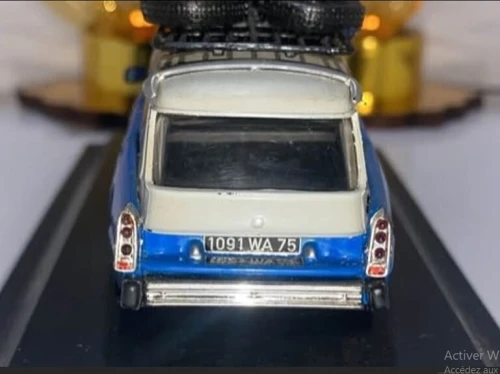 Miniature Citroen ID 21 Break assistance rallye 1970