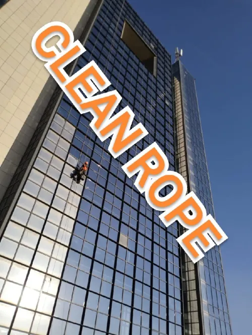 Nettoyage des façades vitre en hauteur 