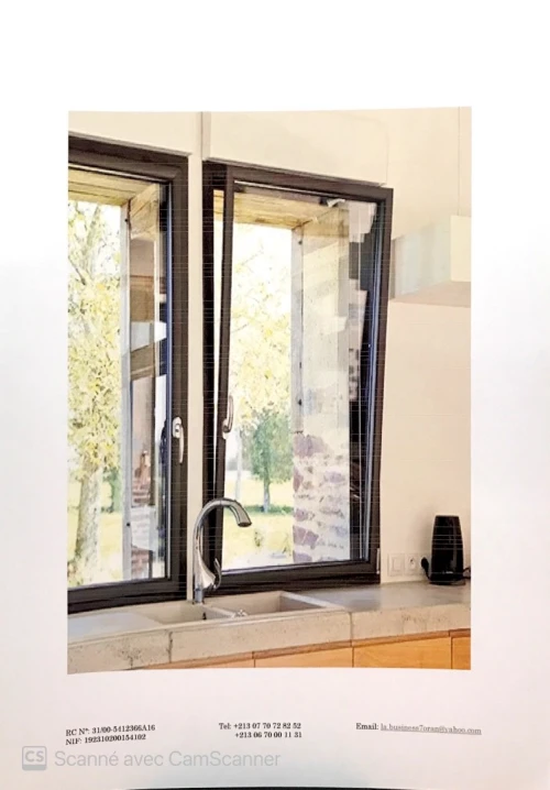 Menuiserie en aluminium et PVC