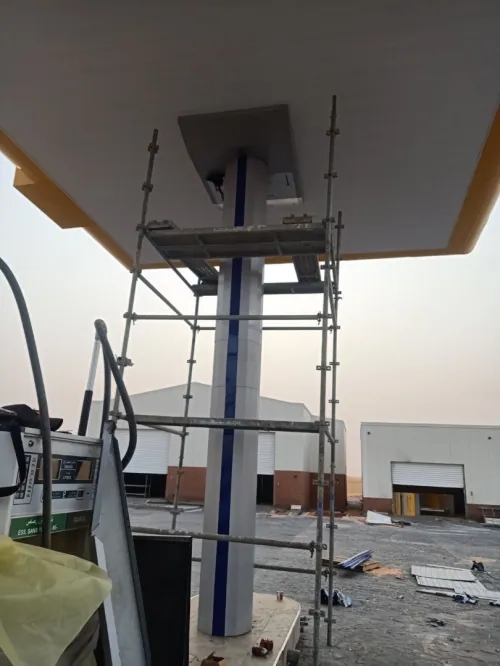 Habillage en alucobond