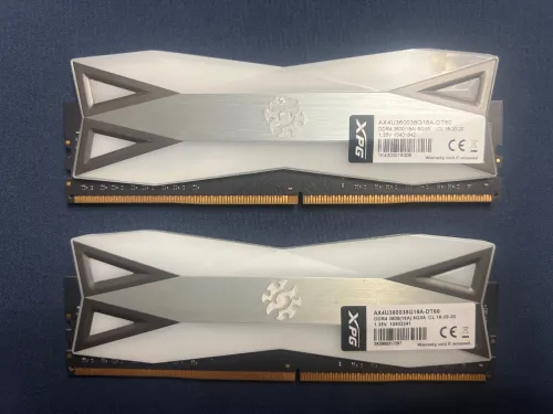 XPG Spectrix D60G DDR4 RGB Memory 2*8GO 3600 MHz