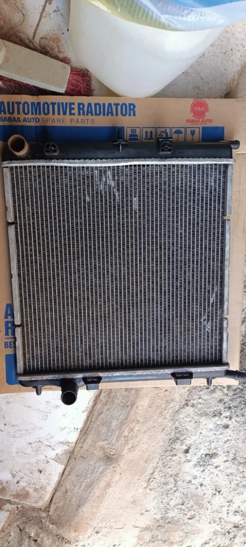 Les fiscaux d'origine Valeo + radiateur d'origine denso (خاصها باسان فوقاني مشقوق يتبدل فقط), +...