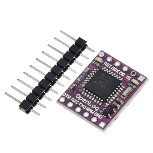 Openlog enregistreur gestion données atmega328 ( microSD ) arduino