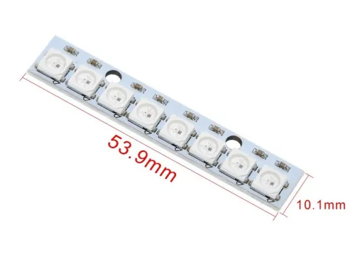 NEOPIXEL RGB WS2812 (8/12/16/24) Bits Compatible Arduino / Raspberry 