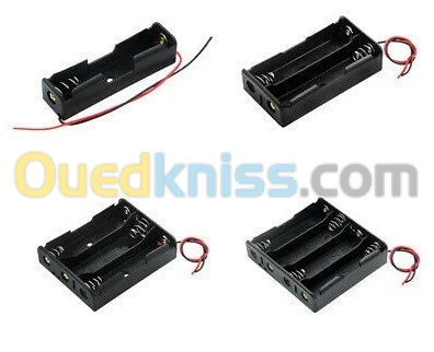 Support de Batterie pour 2 , 3 & 4 *18650  Arduino 