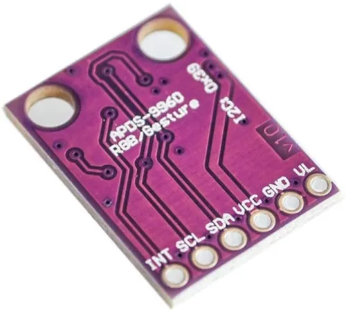 Arduino - APDS9960 Détecteur de proximité et de geste sans contact, (RGB)