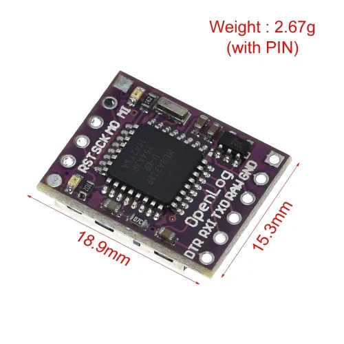 Openlog enregistreur gestion données atmega328 ( microSD ) arduino