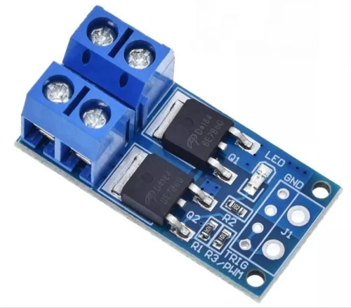 Arduino - Module Double MOSFET 15A 400W DC 5V-36V ( FET ) / Module MOSFET 5A IRF520