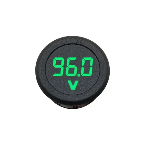 Voltmètre numérique ARDUINO circulaire LED à deux fils DC5-100V 