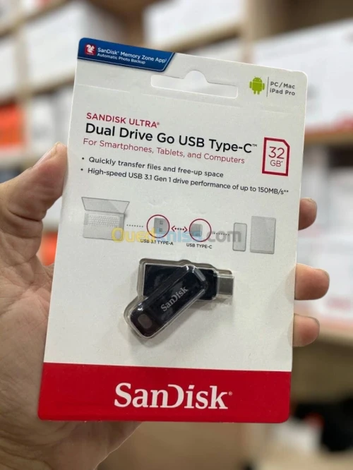 Flash Disque sandisk original USB Type-C