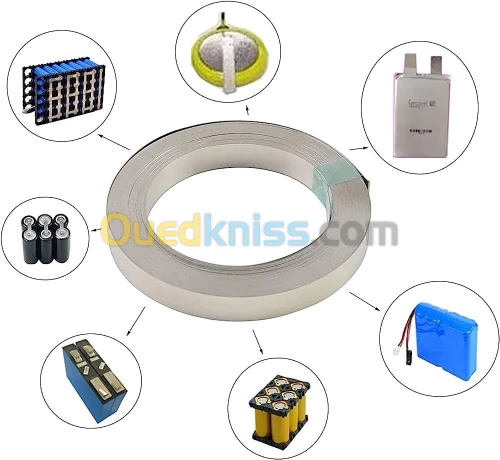 Bande Nickelée 18650, Connecteur de Nickel pour Machine à Souder par Points