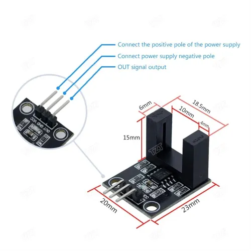 CAPTEUR vitesse  F249 PHOTOÉLECTRIQU ARDUINO