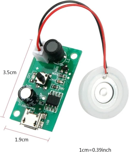 Humidificateur Brumisateur Ultrasons Arduino