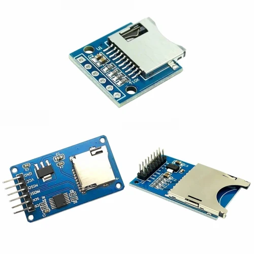 Arduino - différents types adaptateur de carte MicroSD.