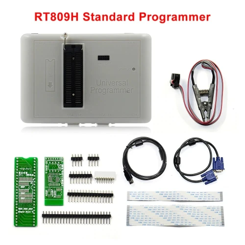 Programmateur universel RT809H  avec 10 adaptateurs 