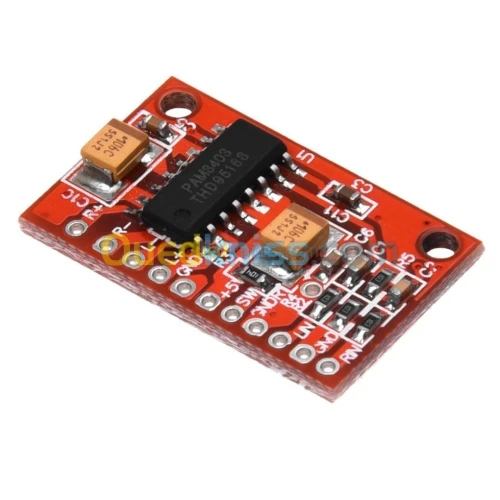 Carte Amplificateur Numérique Audio 2 Canaux 3W PAM8403 Arduino